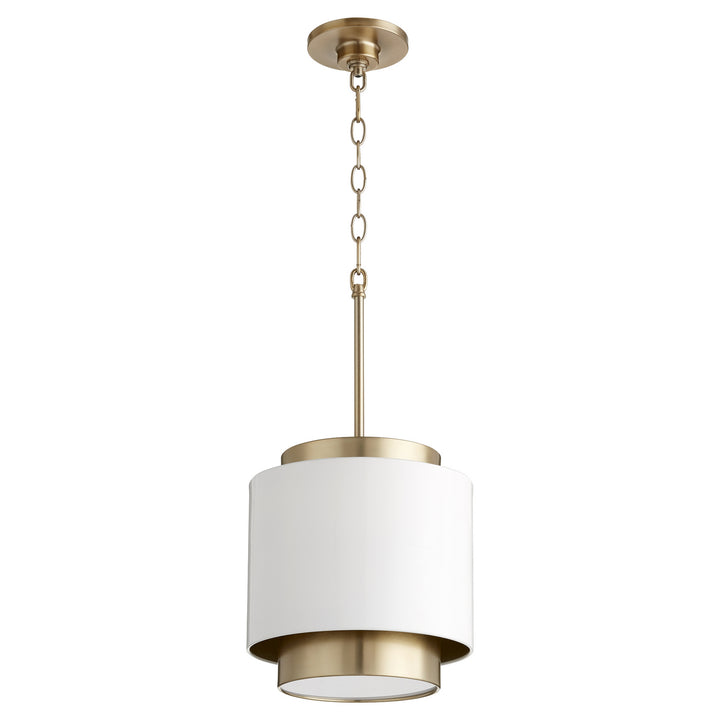 Quorum Drum Pendants 8010-0880 Pendant Light - Studio White
