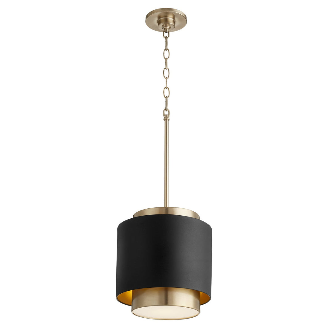 Quorum Drum Pendants 8010-6980 Pendant Light - Textured Black