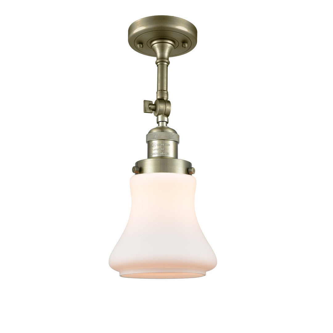 Innovations Franklin Restoration 201F-AB-G191 Ceiling Light - Antique Brass