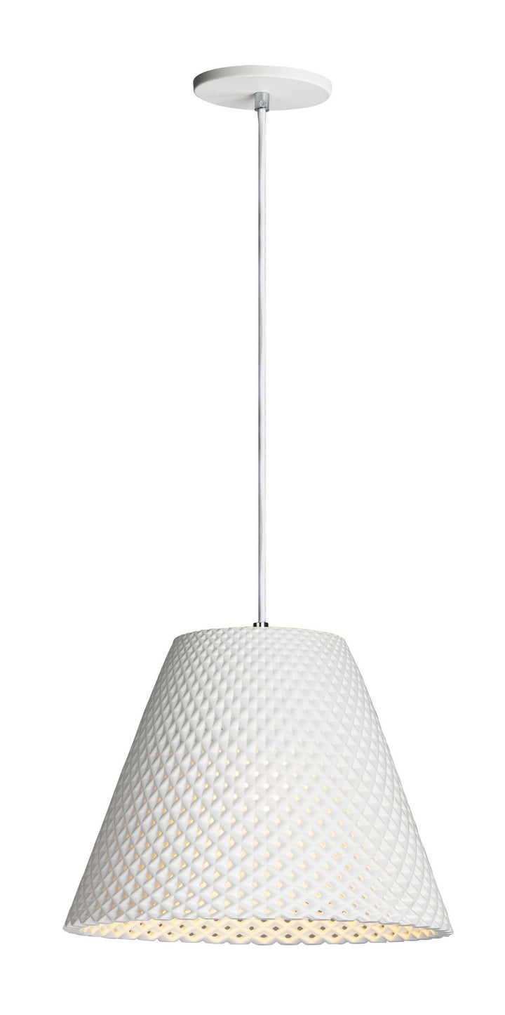 Maxim Woven 10145WT Pendant Light - White
