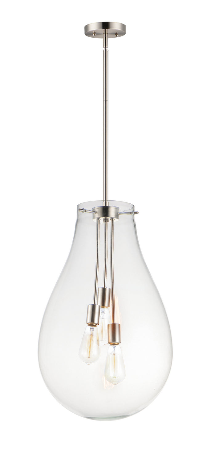 Maxim Gourd 10164CLSN Pendant Light - Satin Nickel