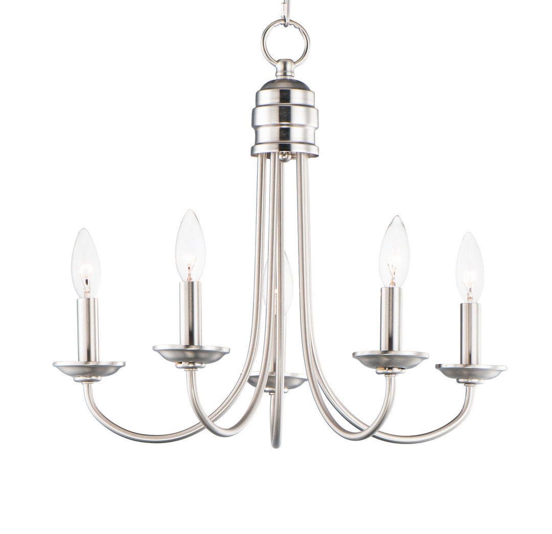 Maxim Logan 10345SN Chandelier Light - Satin Nickel
