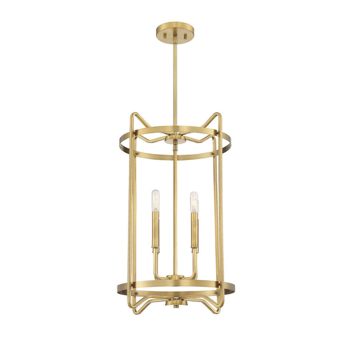 Savoy House Kent 3-4901-4-322 Pendant Light - Warm Brass