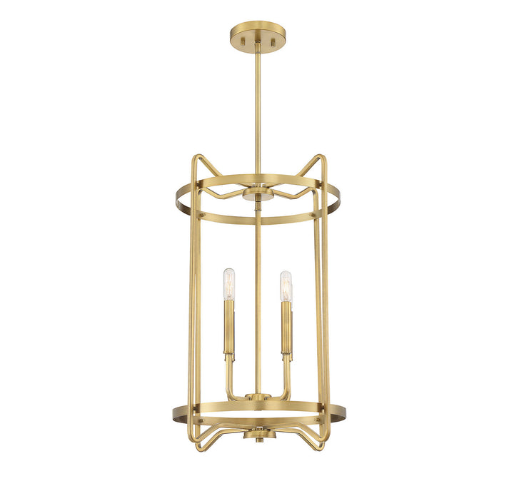 Savoy House Kent 3-4901-4-322 Pendant Light - Warm Brass