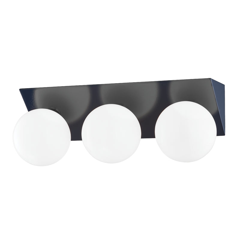 Mitzi Aspyn H385303-NVY Bath Vanity Light 19 in. wide - Navy