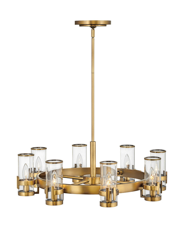 Hinkley Reeve 38106HB Chandelier Light - Heritage Brass