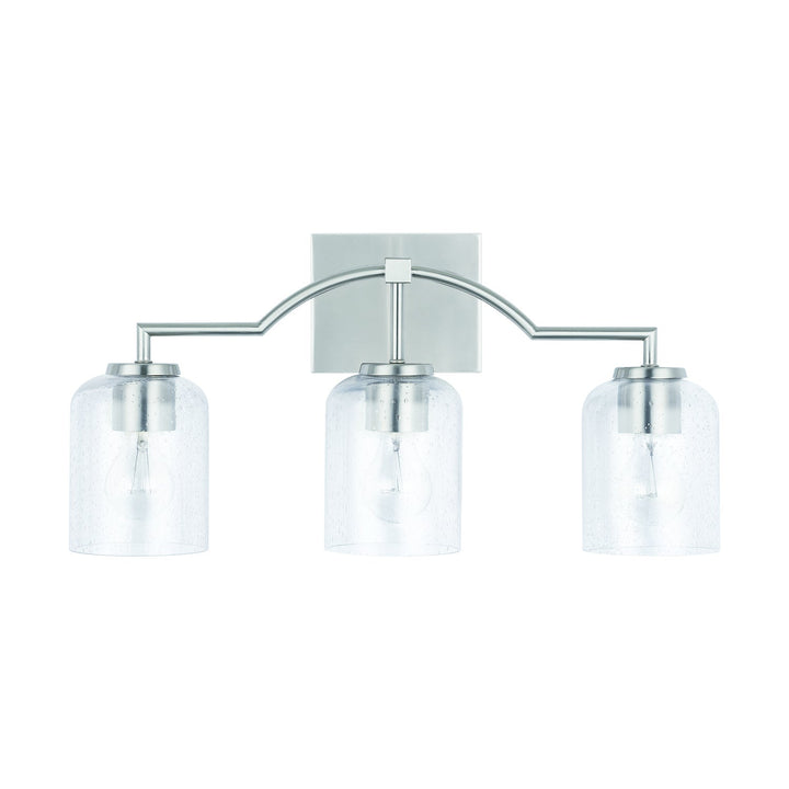 Capital Carter 139331BN-500 Bath Vanity Light 22 in. wide - Brushed Nickel