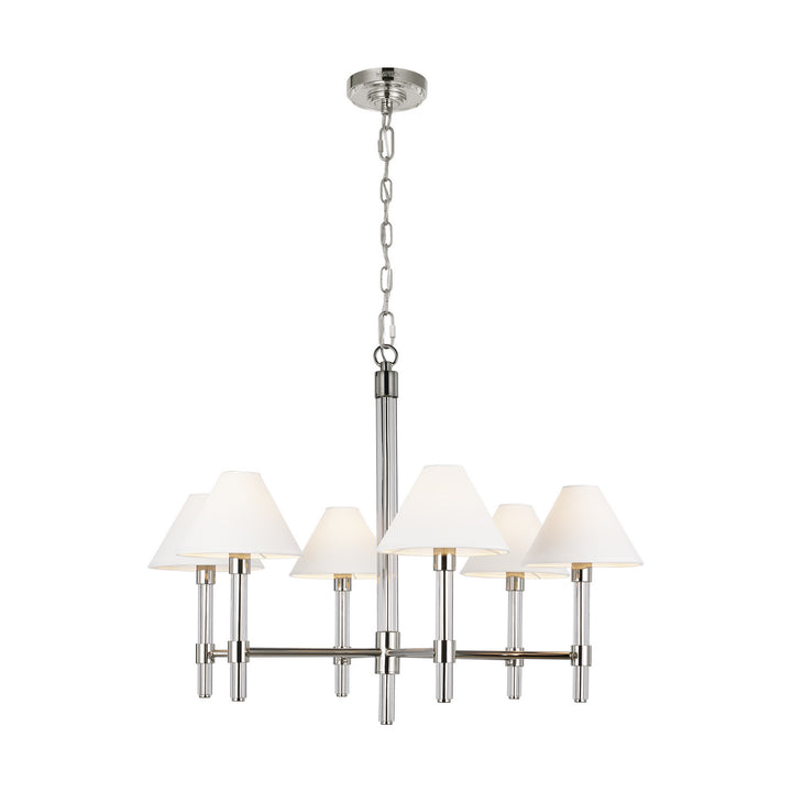 Visual Comfort Studio Robert LC1076PN Chandelier Light - Polished Nickel