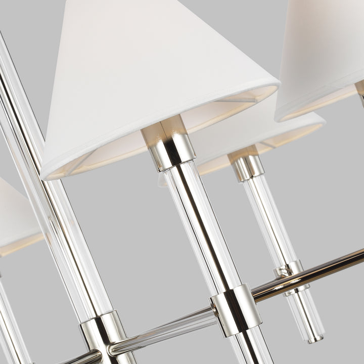 Visual Comfort Studio Robert LC1076PN Chandelier Light - Polished Nickel