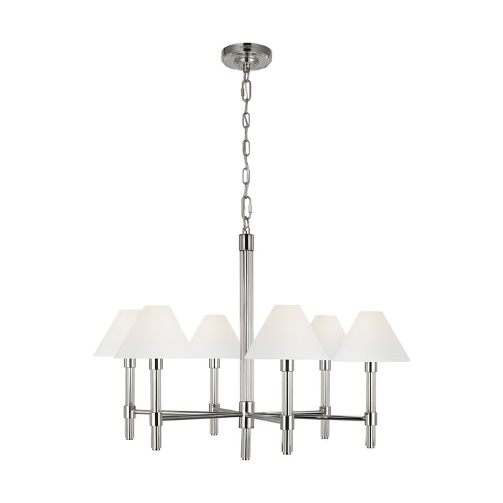 Visual Comfort Studio Robert LC1076PN Chandelier Light - Polished Nickel