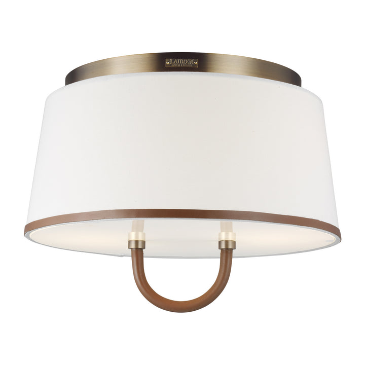 Visual Comfort Studio Katie LF1002TWB Ceiling Light - Time Worn Brass