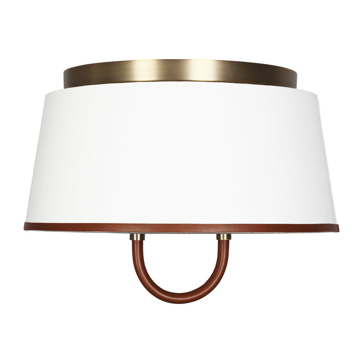 Visual Comfort Studio Katie LF1002TWB Ceiling Light - Time Worn Brass