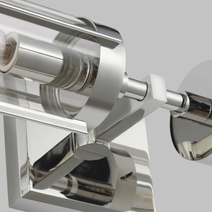 Visual Comfort Studio Flynn LV1002PN Bath Vanity Light 20 in. wide - Polished Nickel