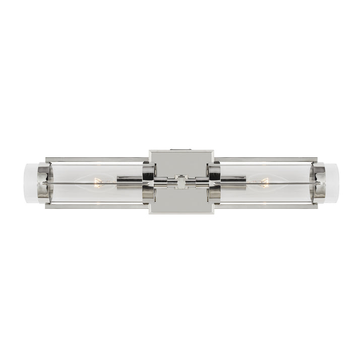 Visual Comfort Studio Flynn LV1002PN Bath Vanity Light 20 in. wide - Polished Nickel
