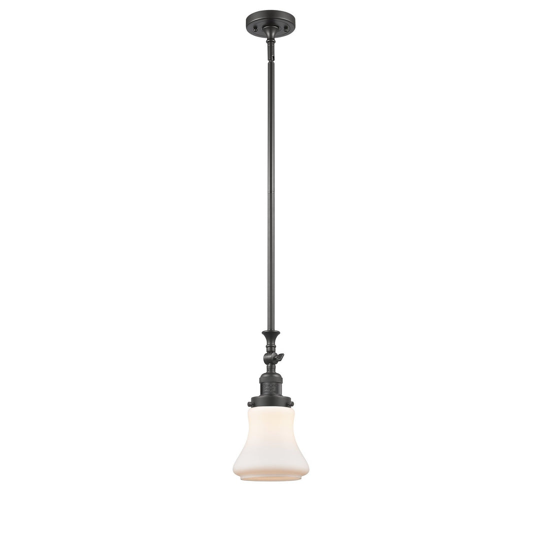 Innovations Franklin Restoration 206-OB-G191-LED Pendant Light - Oil Rubbed Bronze