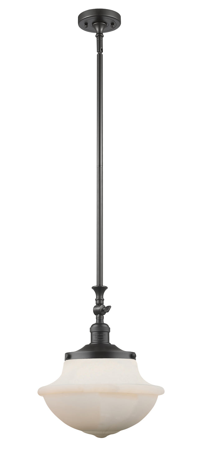 Innovations Franklin Restoration 206-OB-G541-LED Pendant Light - Oil Rubbed Bronze