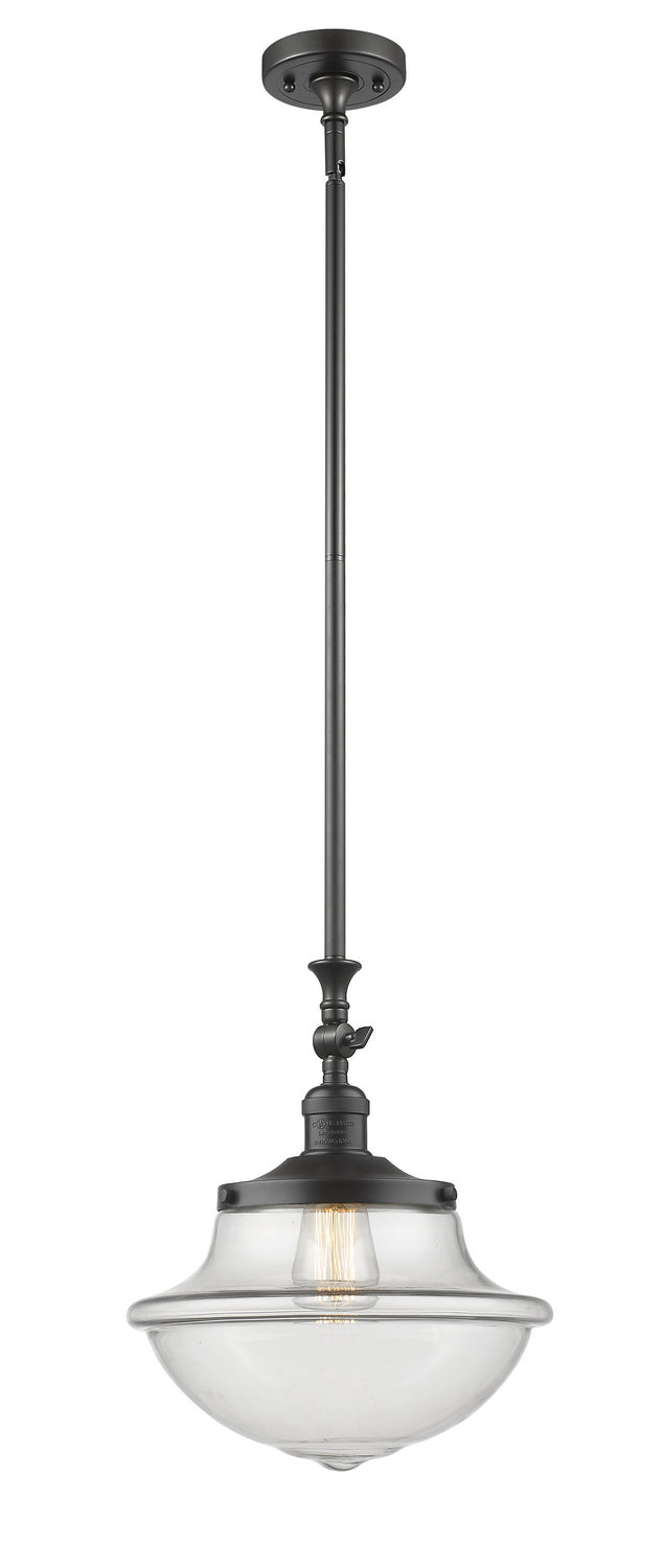 Innovations Franklin Restoration 206-OB-G542 Pendant Light - Oil Rubbed Bronze