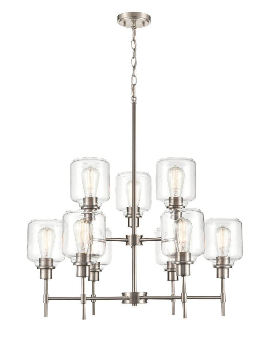 Millennium Asheville 6909-SN Chandelier Light - Satin Nickel