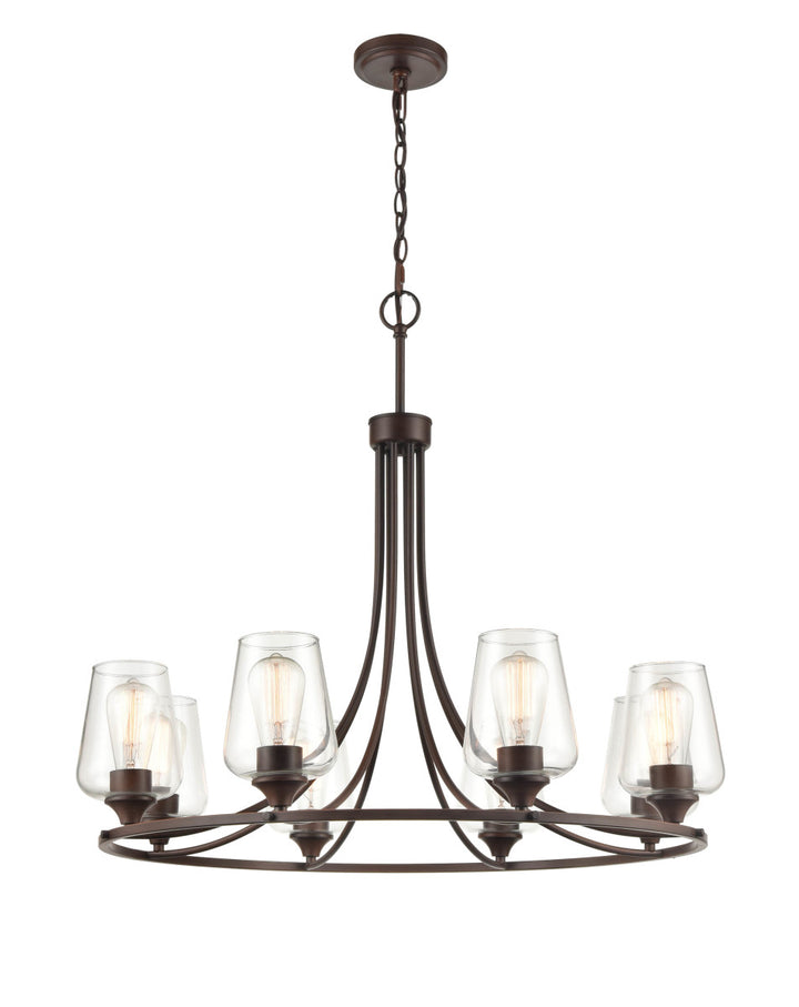 Millennium Ashford 9728-RBZ Chandelier Light - Rubbed Bronze