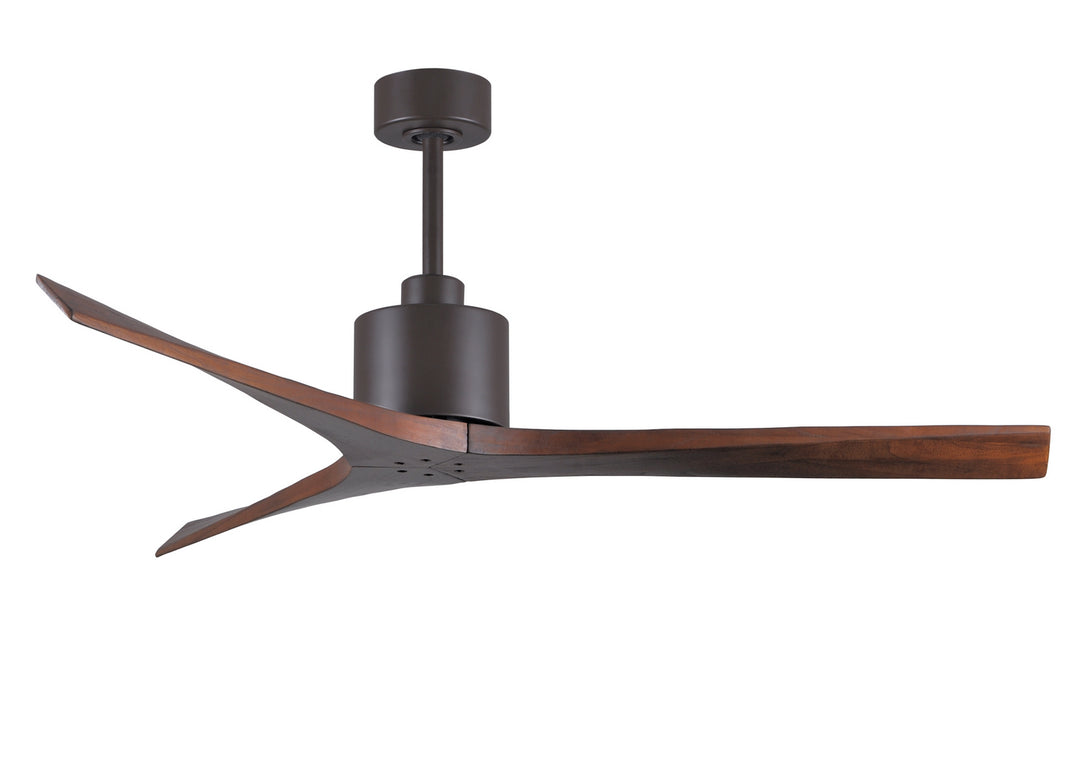 Matthews Fan Company Mollywood MW-TB-WA-60 Ceiling Fan 60 - Textured Bronze, Walnut/