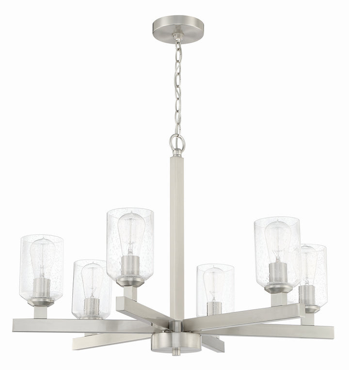 Craftmade Chicago 53126-BNK Chandelier Light - Brushed Polished Nickel