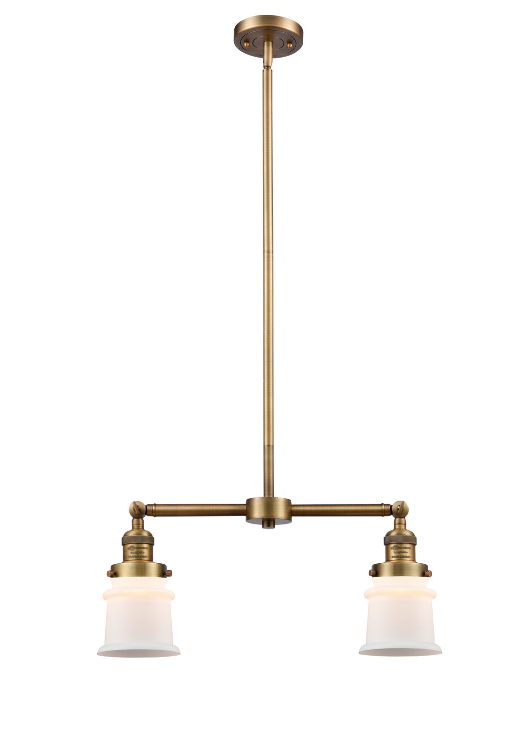 Innovations Franklin Restoration 209-BB-G181S-LED Chandelier Light - Brushed Brass