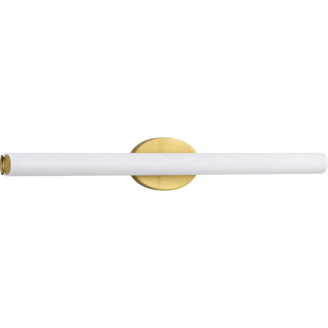Progress Parallel Led P300184-012-30 Bath Vanity Light 32 in. wide - Satin Brass