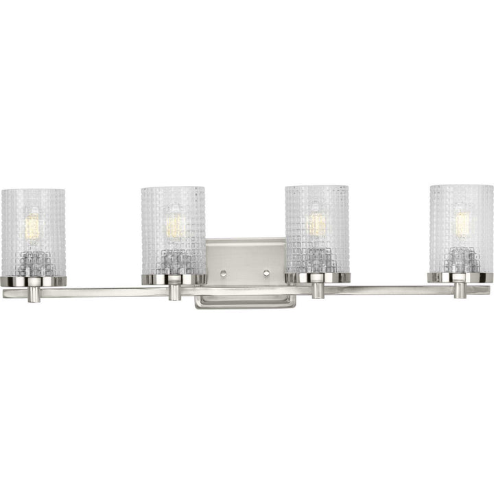 Progress Fawcett P300271-009 Bath Vanity Light 32 in. wide - Brushed Nickel