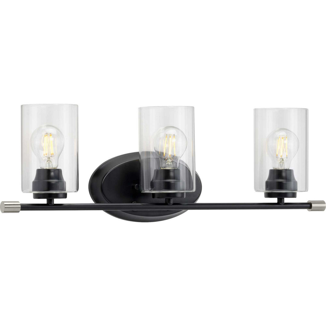Progress Riley P300278-031 Bath Vanity Light 26 in. wide - Black