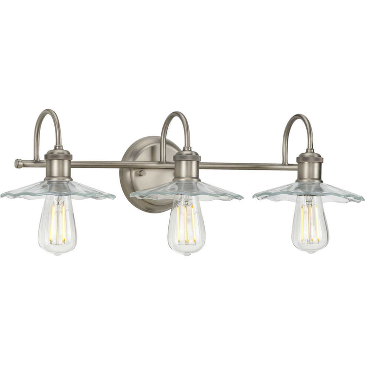 Progress Fayette P300288-081 Bath Vanity Light 26 in. wide - Antique Nickel