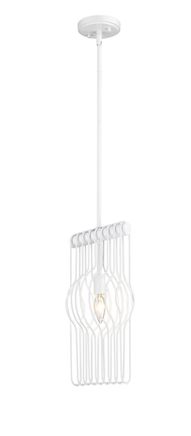 Z-Lite Contour 801MP-WH Pendant Light - White