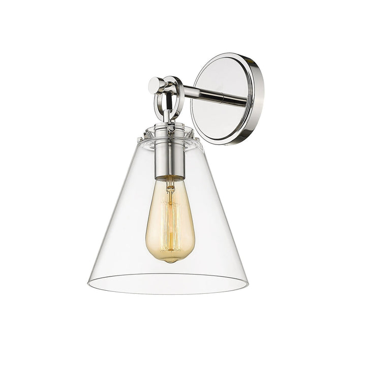 Z-Lite Harper 806-1S-PN Wall Sconce Light - Polished Nickel