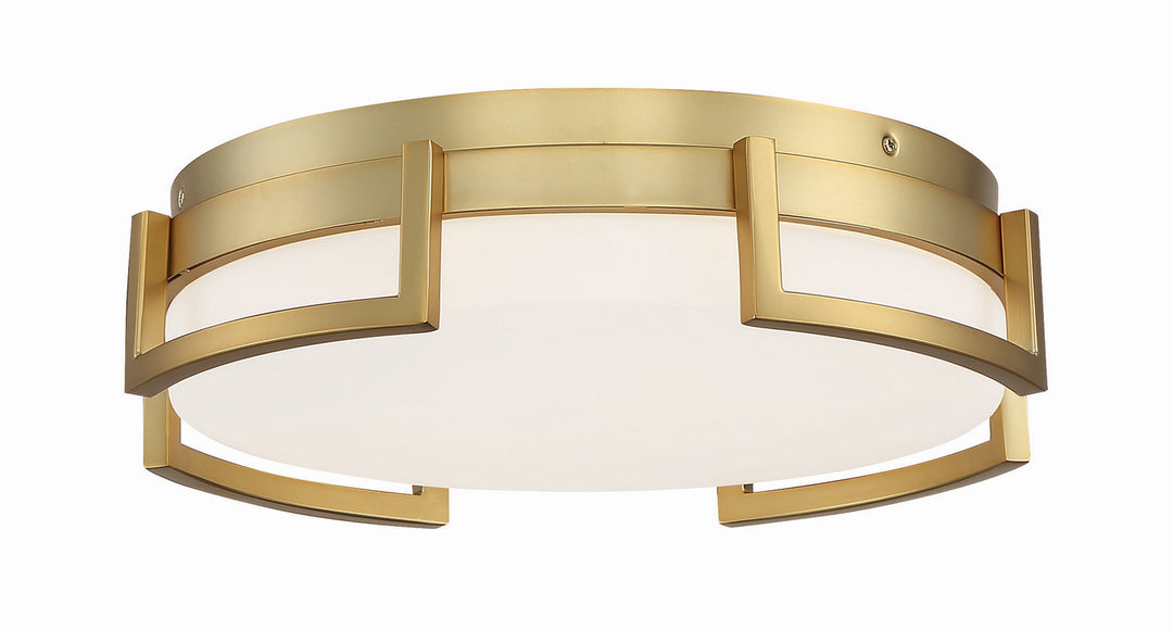 George Kovacs Bezel Set P953-2-248-L Ceiling Light - Honey Gold