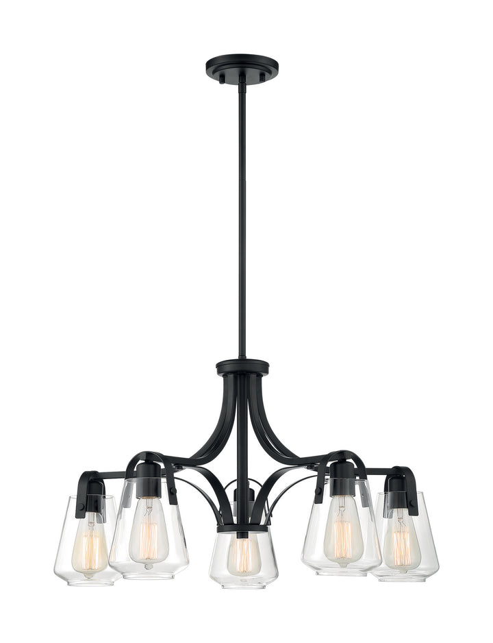 Nuvo Skybridge 60-7105 Chandelier Light - Matte Black