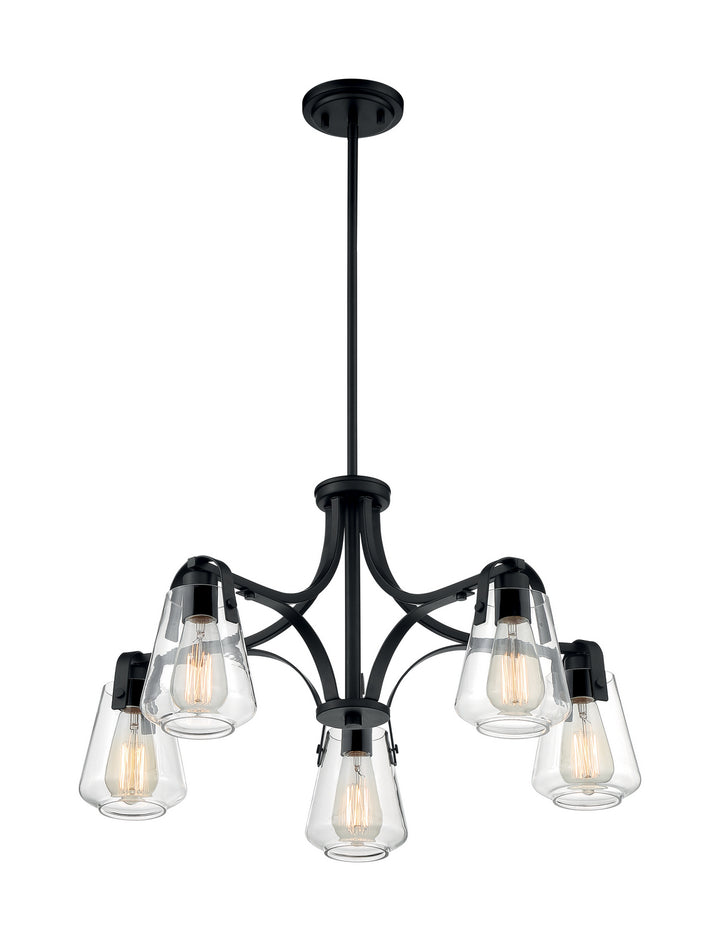 Nuvo Skybridge 60-7105 Chandelier Light - Matte Black