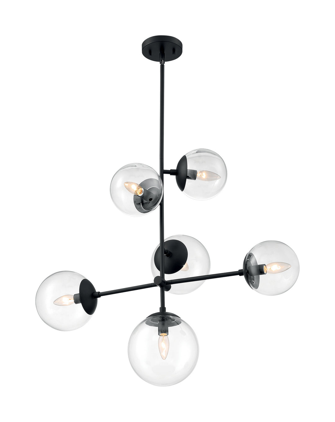 Nuvo Sky 60-7135 Pendant Light - Matte Black