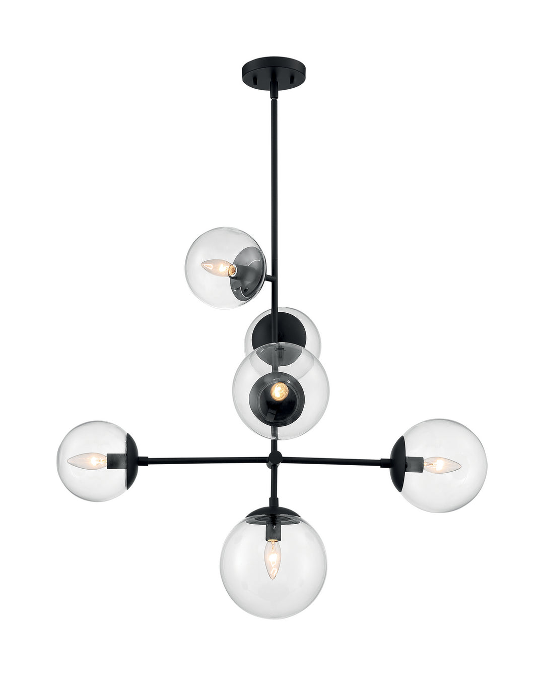 Nuvo Sky 60-7135 Pendant Light - Matte Black