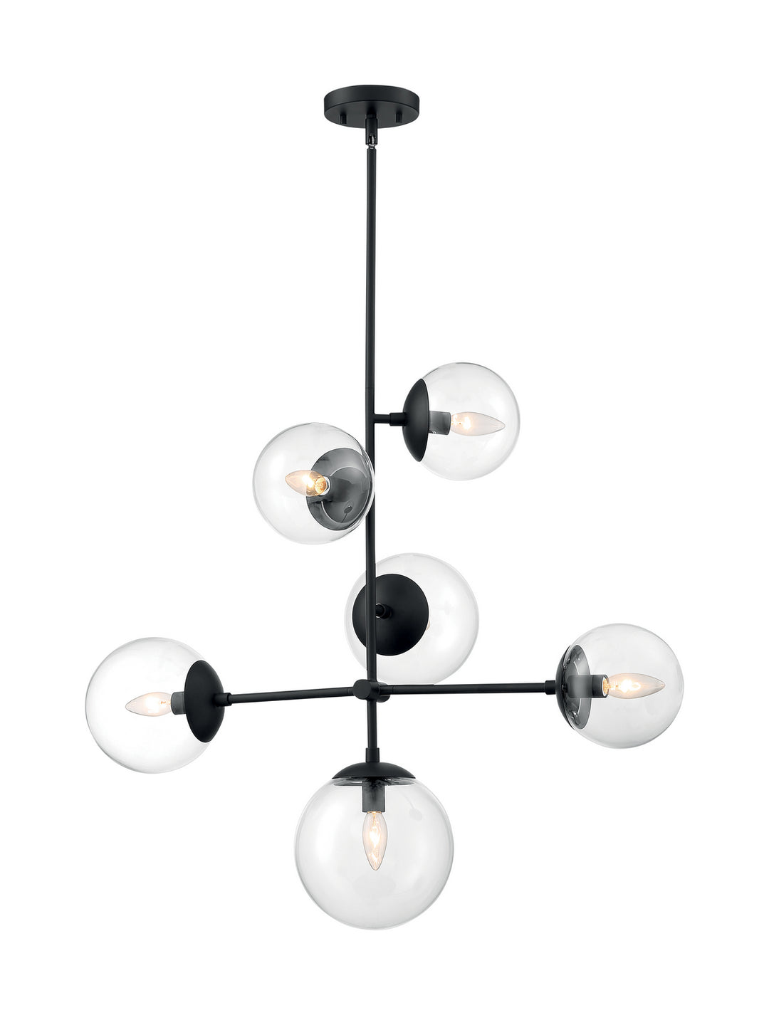 Nuvo Sky 60-7135 Pendant Light - Matte Black