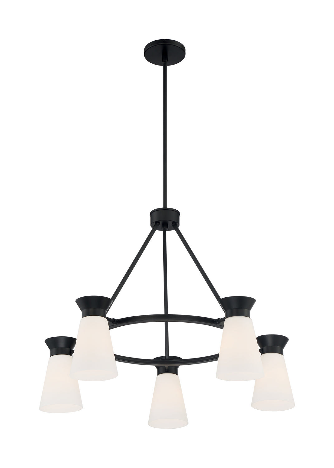 Nuvo Caleta 60-7315 Chandelier Light - Black