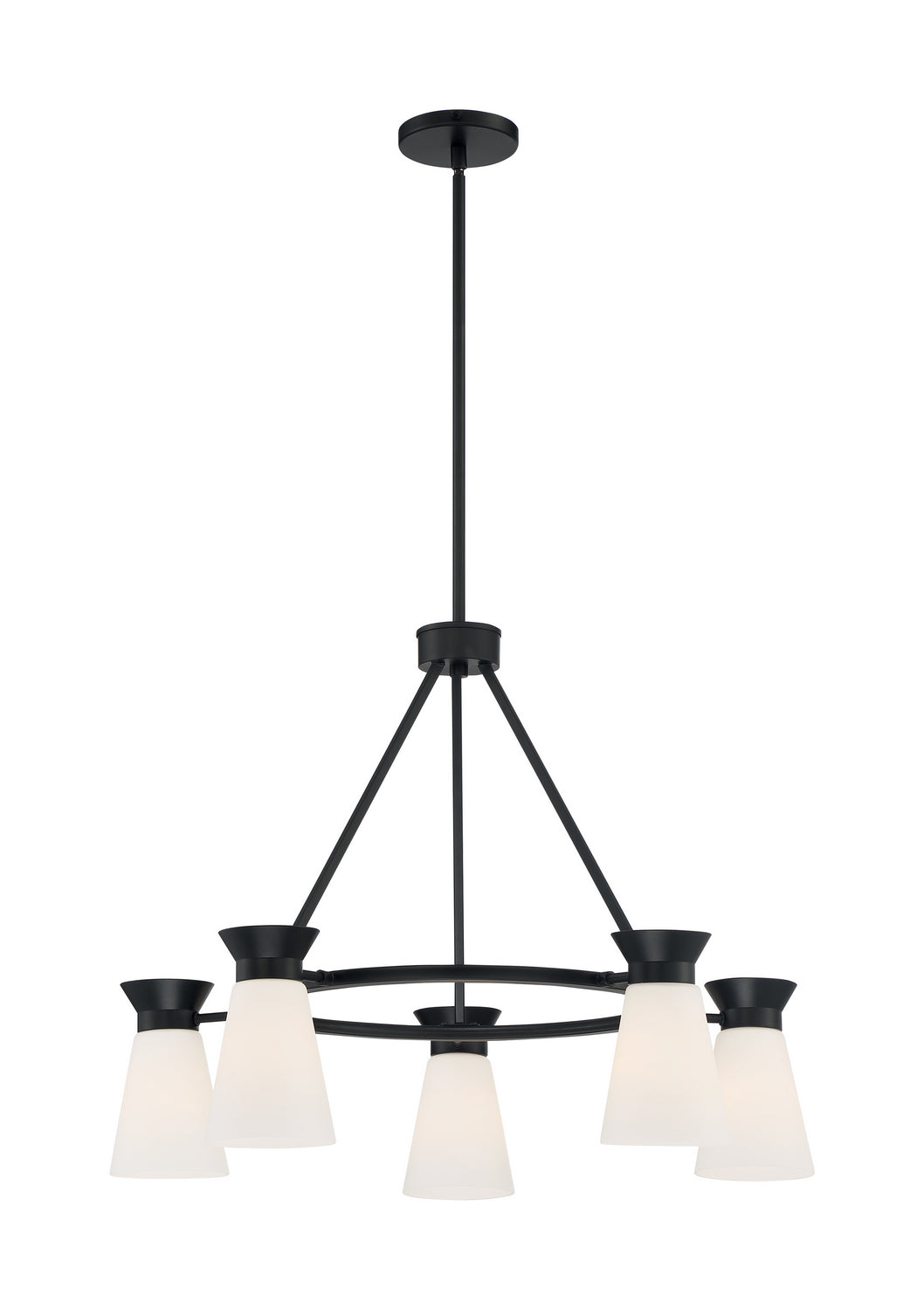 Nuvo Caleta 60-7315 Chandelier Light - Black