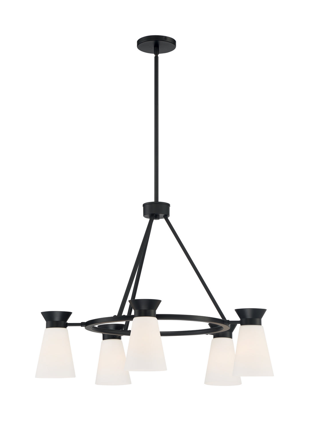 Nuvo Caleta 60-7315 Chandelier Light - Black