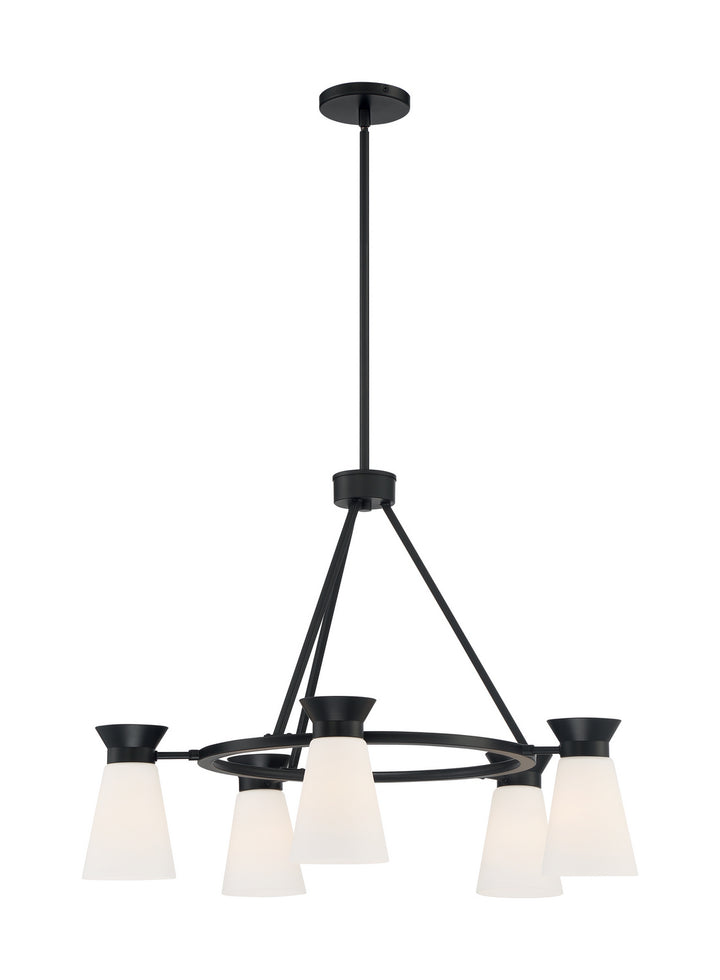 Nuvo Caleta 60-7315 Chandelier Light - Black
