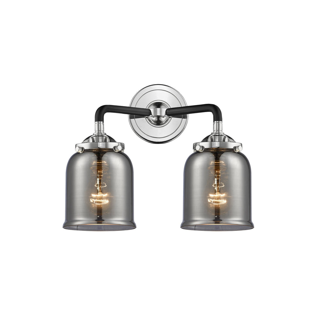 Innovations Nouveau 284-2W-BPN-G53 Bath Vanity Light 13 in. wide - Black Polished Nickel