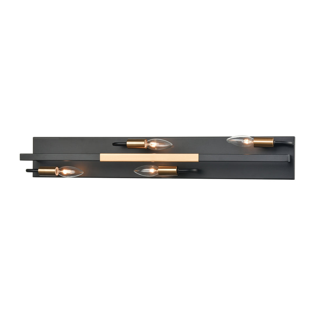 Elk Heathrow 15453/4 Bath Vanity Light 31 in. wide - Matte Black