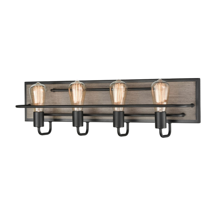 Elk Copley 45486/4 Bath Vanity Light 27 in. wide - Matte Black
