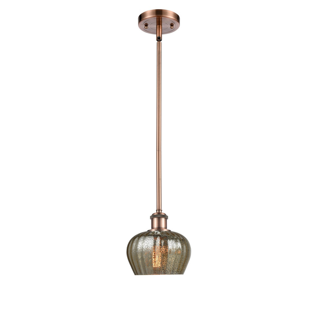 Innovations Ballston 516-1S-AC-G96 Pendant Light - Antique Copper