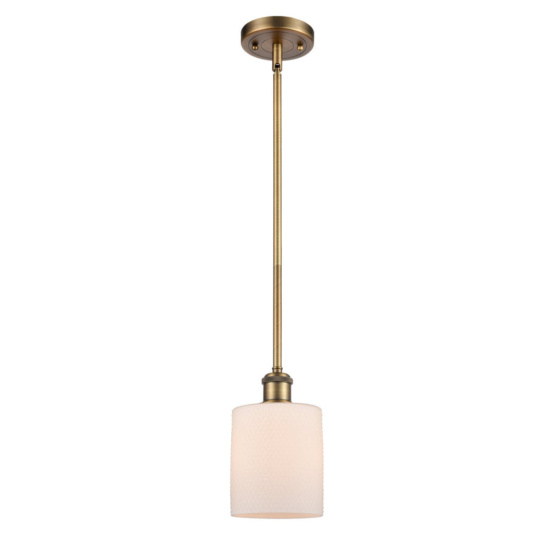 Innovations Ballston 516-1S-BB-G111 Pendant Light - Brushed Brass