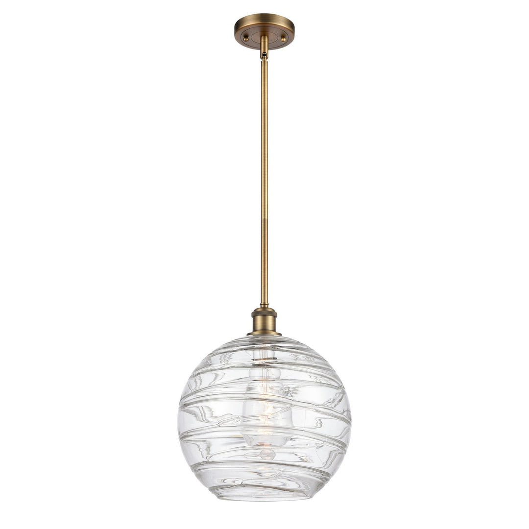 Innovations Ballston 516-1S-BB-G1213-12 Pendant Light - Brushed Brass
