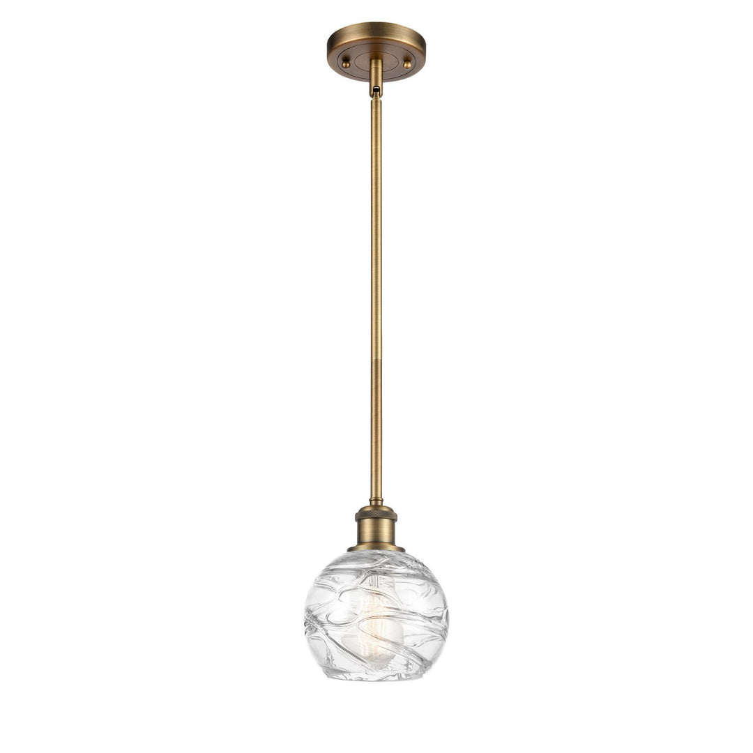 Innovations Ballston 516-1S-BB-G1213-6 Pendant Light - Brushed Brass