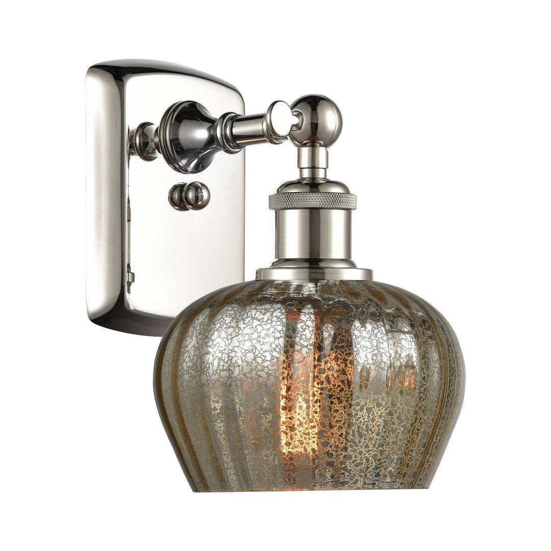 Innovations Ballston 516-1W-PN-G96 Wall Sconce Light - Polished Nickel